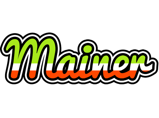 Mainer superfun logo