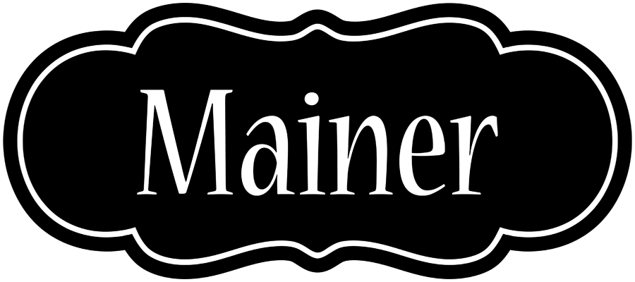 Mainer welcome logo