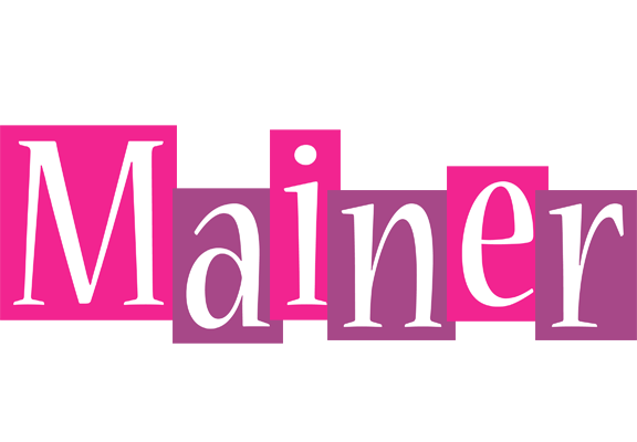 Mainer whine logo
