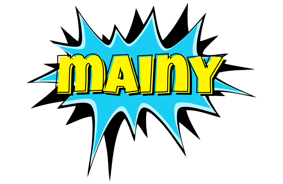 Mainy amazing logo