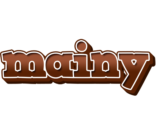 Mainy brownie logo