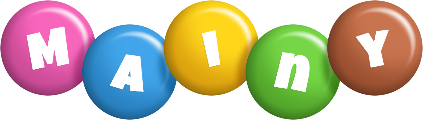 Mainy candy logo