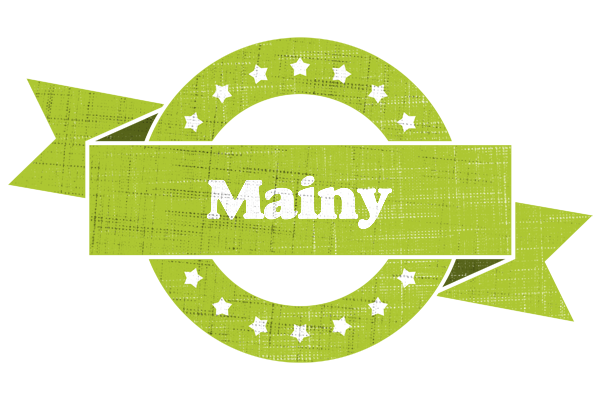 Mainy change logo