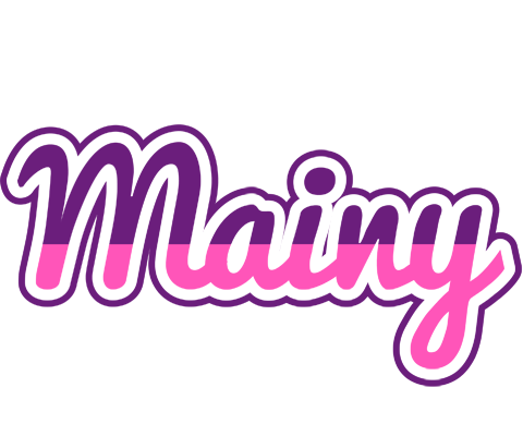 Mainy cheerful logo