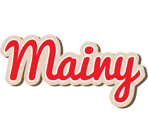 Mainy chocolate logo