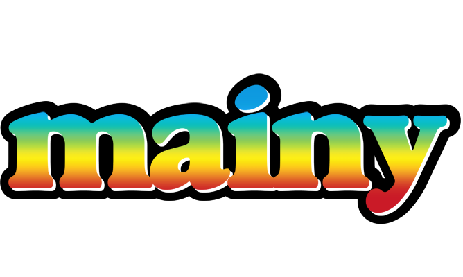 Mainy color logo