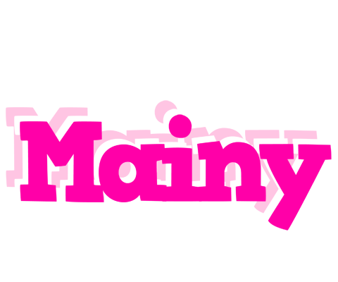 Mainy dancing logo