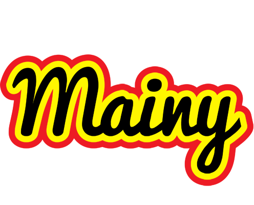 Mainy flaming logo