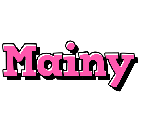Mainy girlish logo