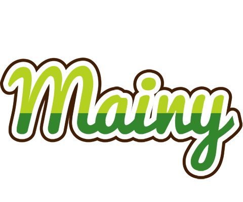 Mainy golfing logo