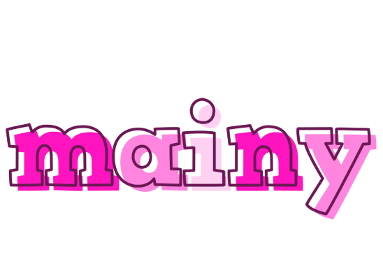 Mainy hello logo
