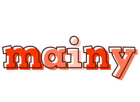 Mainy paint logo