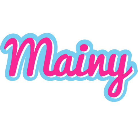 Mainy popstar logo