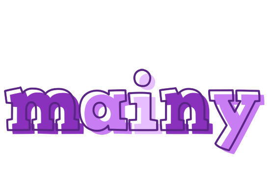 Mainy sensual logo