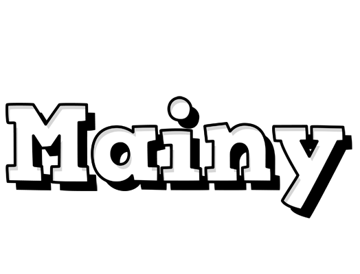 Mainy snowing logo