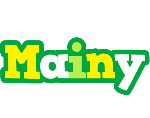 Mainy soccer logo