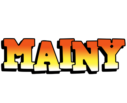 Mainy sunset logo