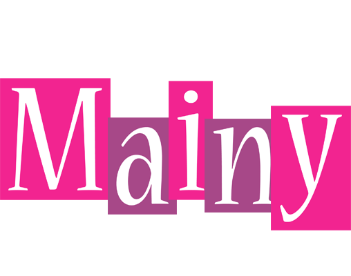 Mainy whine logo