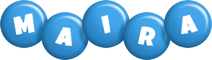 Maira candy-blue logo