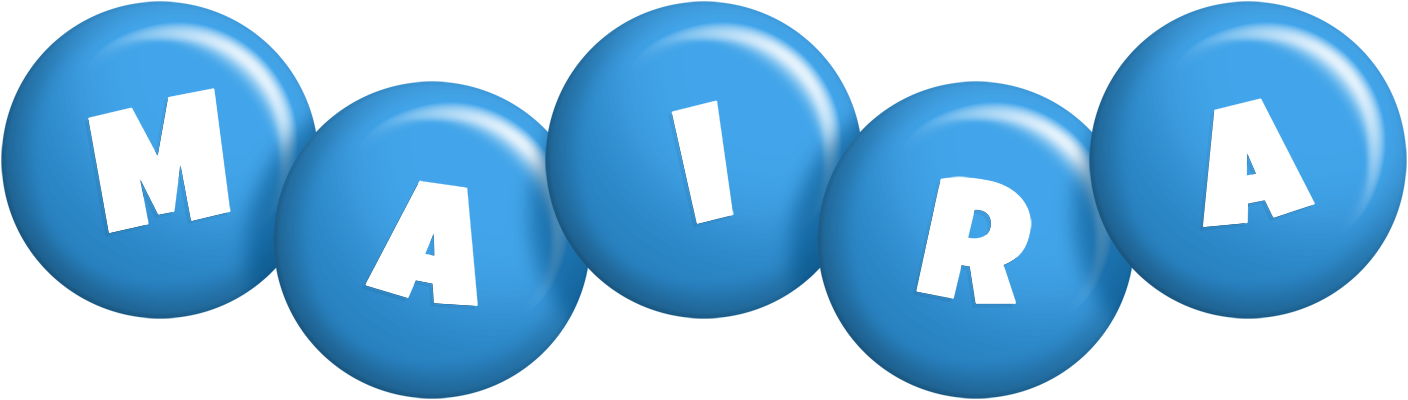 Maira candy-blue logo