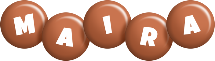 Maira candy-brown logo