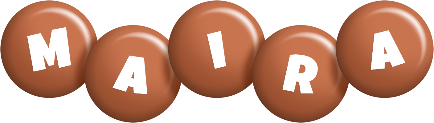 Maira candy-brown logo