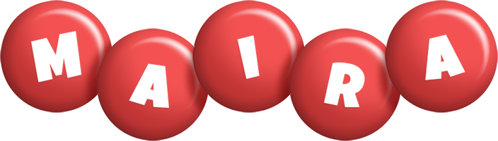 Maira candy-red logo