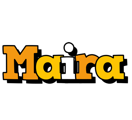 Maira cartoon logo