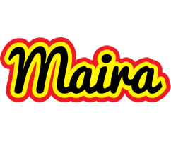 Maira flaming logo