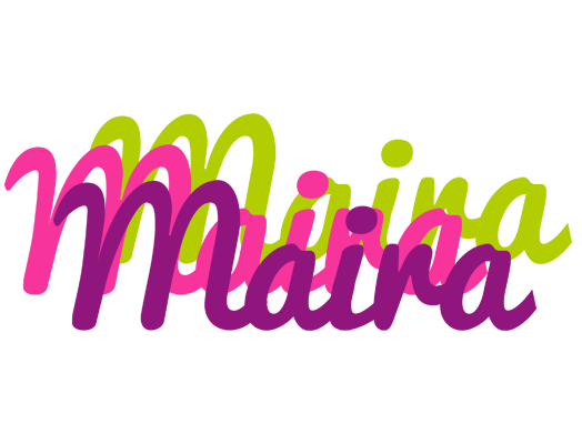 Maira flowers logo