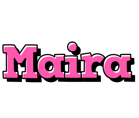 Maira girlish logo