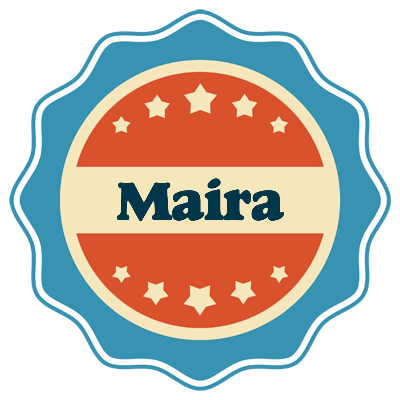 Maira labels logo