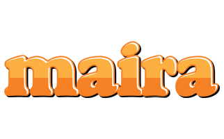 Maira orange logo