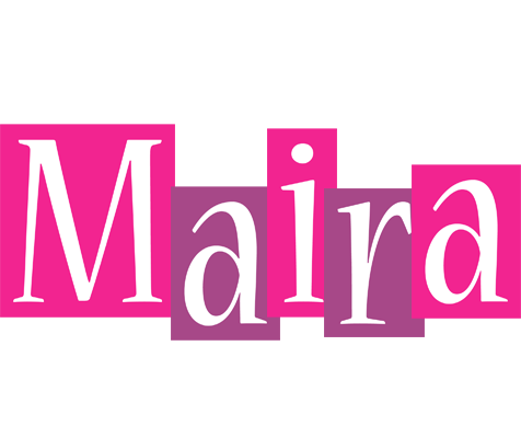 Maira whine logo