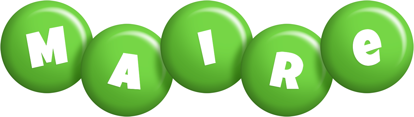 Maire candy-green logo
