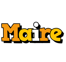 Maire cartoon logo