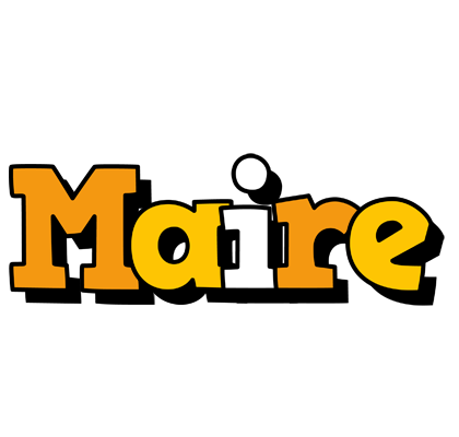 Maire cartoon logo