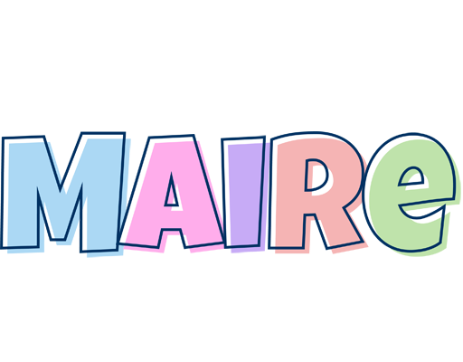 Maire pastel logo