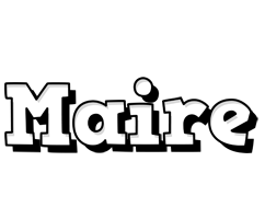 Maire snowing logo