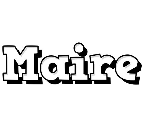 Maire snowing logo