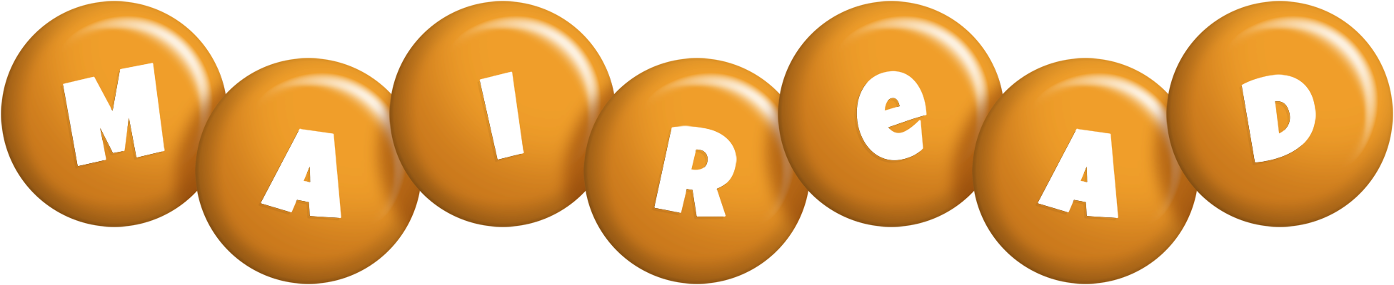 Mairead candy-orange logo