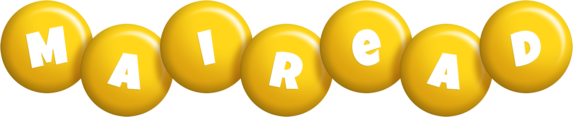 Mairead candy-yellow logo