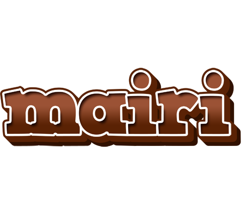 Mairi brownie logo