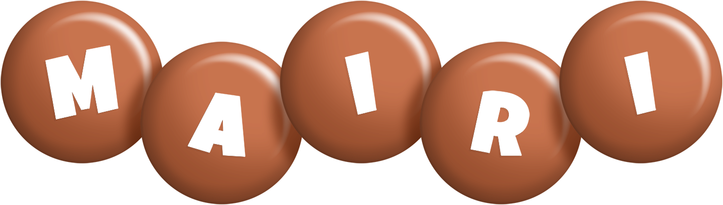 Mairi candy-brown logo