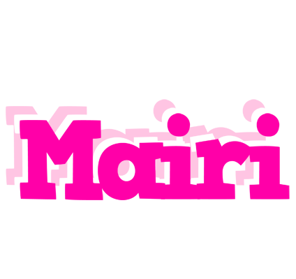 Mairi dancing logo