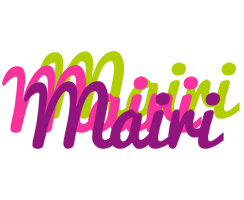 Mairi flowers logo