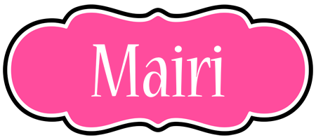 Mairi invitation logo