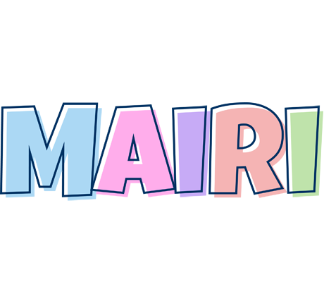 Mairi pastel logo