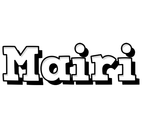 Mairi snowing logo