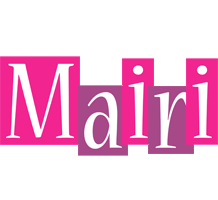 Mairi whine logo